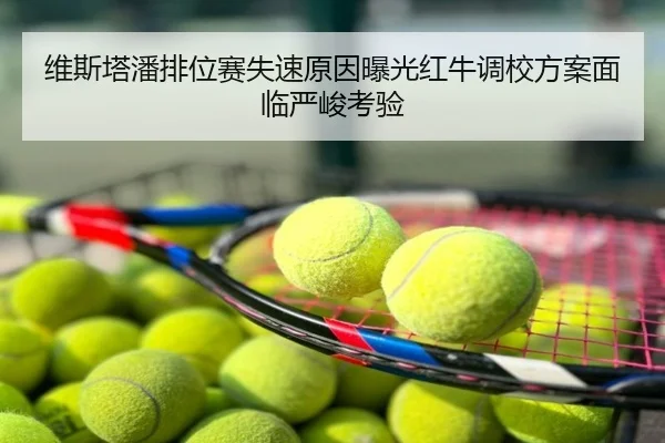 维斯塔潘排位赛失速原因曝光红牛调校方案面临严峻考验