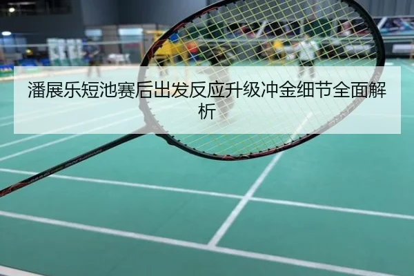潘展乐短池赛后出发反应升级冲金细节全面解析